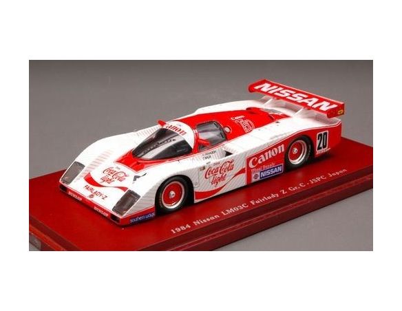 True Scale Miniatures TSM104317 NISSAN FAIRLADY GR.5 N.20 COCA COLA LIGHT JAPAN 1984 1:43 Modellino