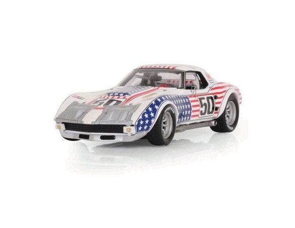 True Scale Miniatures TSM104324 CHEVROLET CORVETTE N.50 10th DAYTONA 1971 GREENWOOD-BARKER-LANG 1:43 Modellino
