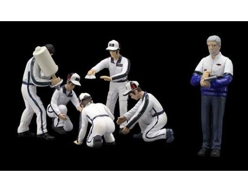 True Scale Miniatures TSM10AC06 MECCANICI MARTINI RACING 1:43 Modellino