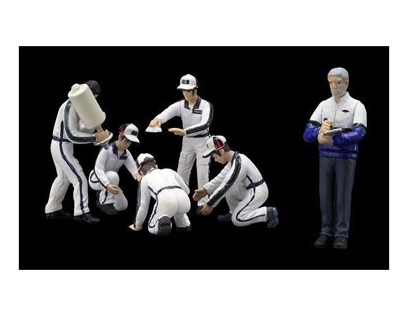 True Scale Miniatures TSM10AC06 MECCANICI MARTINI RACING 1:43 Modellino