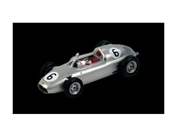 True Scale Miniatures TSM114310 PORSCHE 718 G.HILL 1960 N.6 4th SOLITUDE GP 1:43 Modellino