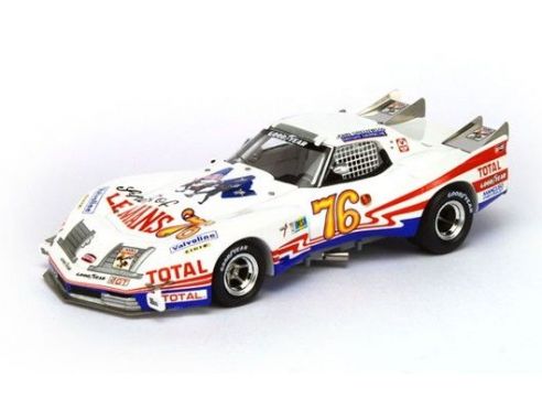True Scale Miniatures TSM114329 CHEVROLET CORVETTE N.76 RETIRED LM 1976 GREENWOOD-DARNICHE 1:43 Modellino