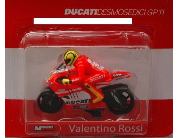 Mondo Motors MM72003 DUCATI V.ROSSI 2011 cm 7 BLISTER Modellino