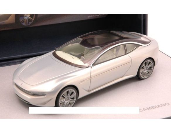 Mondo Motors MMPF001 CAMBIANO PININFARINA 2012 SILVER 1:43 Modellino