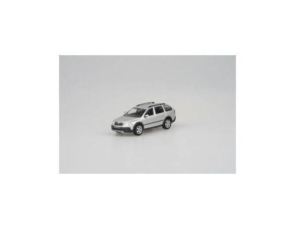 Abrex 011AB SKODA OCTAVIA COMBI SCOUT SILVER Auto 1/43