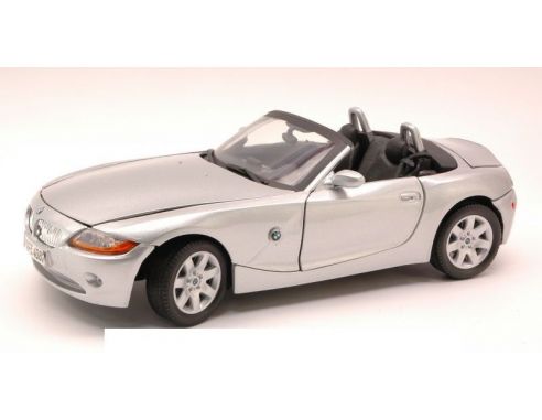 Motormax MTM73144SL BMW Z4 SPIDER 2002 SILVER 1:18 Modellino