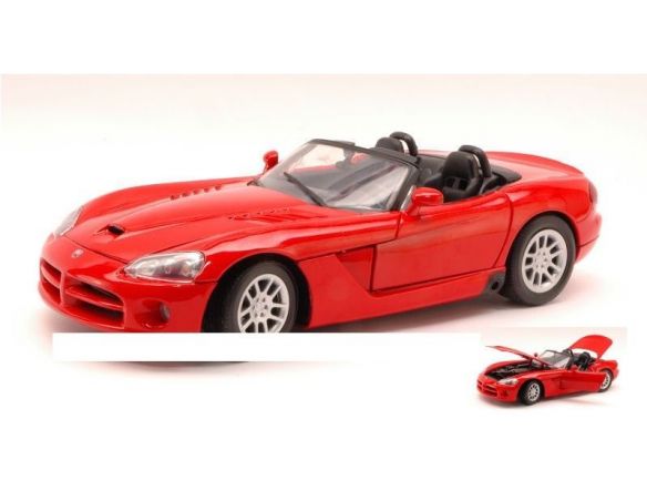 Motormax MTM73137RD DODGE VIPER SRT-10 RED 1:18 Modellino