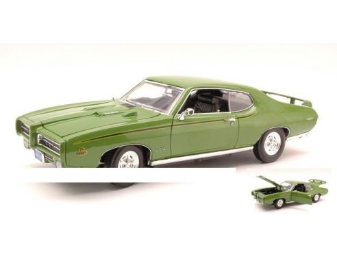 Motormax MTM73133GR PONTIAC GTO JUDGE 1969 GREEN 1:18 Modellino