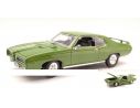 Motormax MTM73133GR PONTIAC GTO JUDGE 1969 GREEN 1:18 Modellino