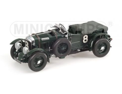 Minichamps PM100139530 BENTLEY BLOWER 4 1/2 LITRE N.8 10th LM 1930 BENJAFIELD-RAMPONI 1:18 Modellino