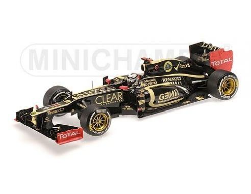 Minichamps PM110120209 LOTUS K.RAIKKONEN 2012 N.9 WINNER ABU DHABI GP 1:18 Modellino
