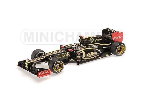 Minichamps PM110120209 LOTUS K.RAIKKONEN 2012 N.9 WINNER ABU DHABI GP 1:18 Modellino