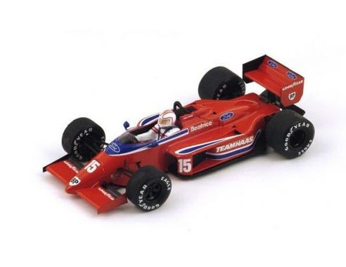 Spark Model S1788 LOLA THL2 A.JONES 1986 N.15 11th BELGIUM GP 1:43 Modellino