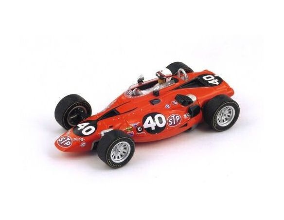 Spark Model S2395 STP-PAXTON TURBOCAR PARNELLI JONES 1967 6th INDY 500 1:43 Modellino