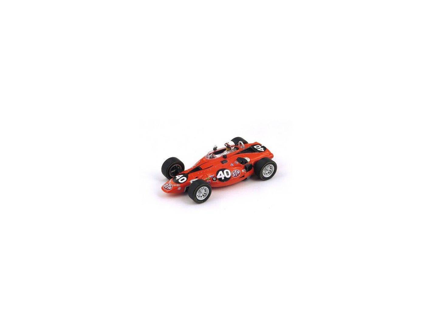 Spark Model S2395 STP-PAXTON TURBOCAR PARNELLI JONES 1967 6th INDY 500 1:43  Modellino