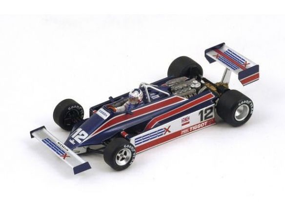 Spark Model S4287 LOTUS 81 N.MANSELL 1981 N.12 3rd BELGIUM GP 1:43 Modellino