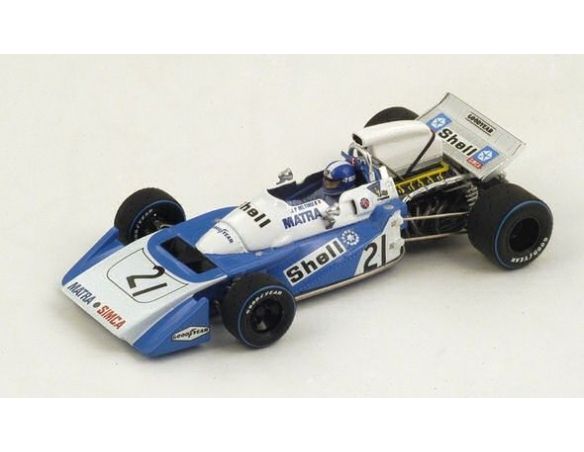 Spark Model S4308 MATRA MS120B J.P.BELTOISE 1971 N.21 9th DUTCH GP 1:43 Modellino
