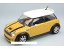 Bburago BU22124Y MINI COOPER S 2012 YELLOW/WHITE 1:24 Modellino