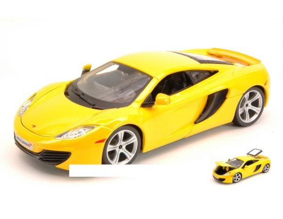 BBURAGO BU21074Y MC LAREN MP4-12C 2011 YELLOW 1:24 Modellino