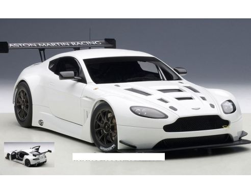 Auto Art / Gateway AA81307 ASTON MARTIN VANTAGE V12 GT3 2013 WHITE 1:18 Modellino