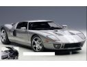 Auto Art / Gateway AA73025 FORD GT 2004 GRIGIO STRISCE ARGENTO 1:18 Modellino