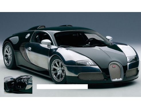 Auto Art / Gateway AA70958 BUGATTI VEYRON 2009 ED.CENTENAIRE MALCOM CAMPBELL VERDE 1:18 Modellino