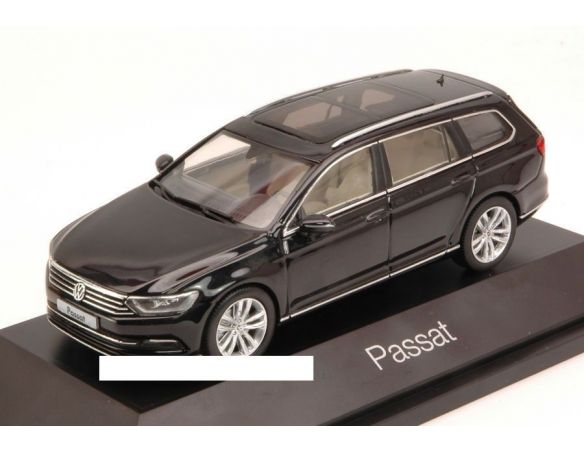 Herpa HP7085 VW PASSAT VARIANT 2015 BLACK 1:43 Modellino