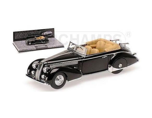 Minichamps PM437125332 LANCIA ASTURA TIPO 233 CORTO 1936 BLACK 1:43 Modellino