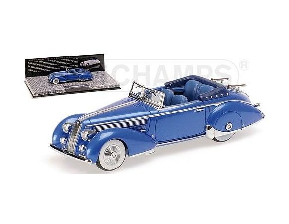 Minichamps PM437125331 LANCIA ASTURA TIPO 233 CORTO 1936 BLUE 1:43 Modellino