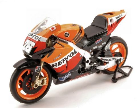New Ray 57393 HONDA RC212 REPSOL DANIEL PEDROSA 2012 MOTO GP N.26 1:12 Modellino