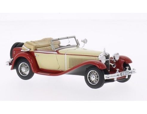 Neo Scale Models NEO43215 MERCEDES MANNHEIM 370S 1931 BEIGE/RED 1:43 Modellino