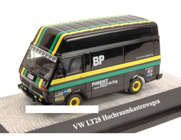 Premium Classixx PREM13306 VW LT28 BP MOTOR SPORT HIGH ROOM VAN TEAM G.BENOIT 1:43 Modellino