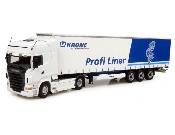 Universal Hobbies UH5709 SCANIA R730 FACELIFT 2011 + REMORQUE/TRAILER PROFI LINER 1:50 Modellino