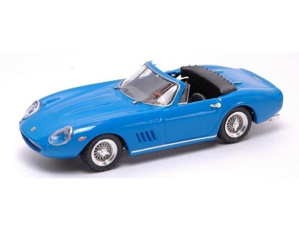 Best Model BT9343 FERRARI 275 GTB SPYDER 1968 STEVE MC QUEEN BLUE 1:43 Modellino