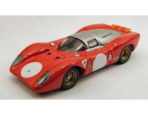 Best Model BT9370 FERRARI 312 P COUPE' PROVA 1969 1:43 Modellino