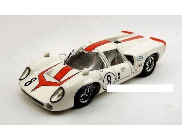 Best Model BT9379 LOLA T 70 COUPE' N.8 RETIRED 12H SEBRING 1968 MOTSCHENBACHER-LESLIE 1:43 Modellino