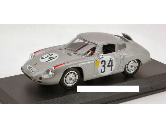 Best Model BT9381 PORSCHE ABARTH N.34 7th LM 1962 E.BARTH-H.HERRMANN 1:43 Modellino