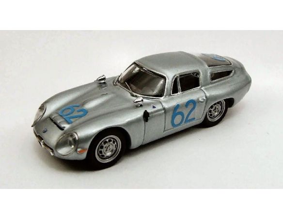 Best Model BT9400 ALFA ROMEO TZ 1 N.62 17th TARGA FLORIO 1964 A.NICODEMI-F.LESSONA 1:43 Modellino