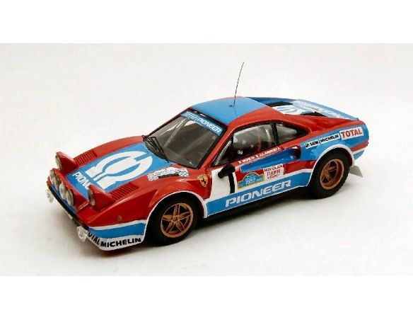 Best Model BT9421 FERRARI 308 GR.4 N.1 2nd TARGA FLORIO 1982 ANDRUET-BICHE 1:43 Modellino