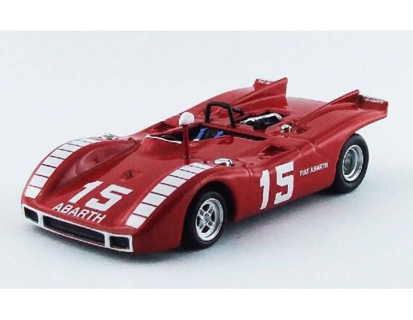 Best Model BT9565 ABARTH 2000 SP N.15 41st 500 Km NURBURGRING 1970 KURT AHRENS JR. 1:43 Modellino