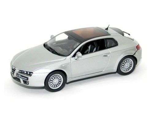 Best Model M47003 ALFA ROMEO BRERA 2005 SILVER 1/43 Modellino