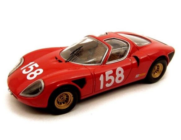 Best Model M47017 ALFA ROMEO 33.2 FRIBURGO '67 1/43 Modellino