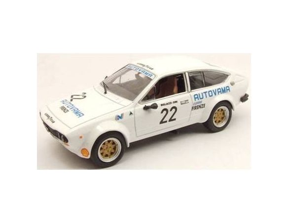 Best Model M47174 ALFA ROMEO 2000GTV NURBURGRING 1/43 Modellino