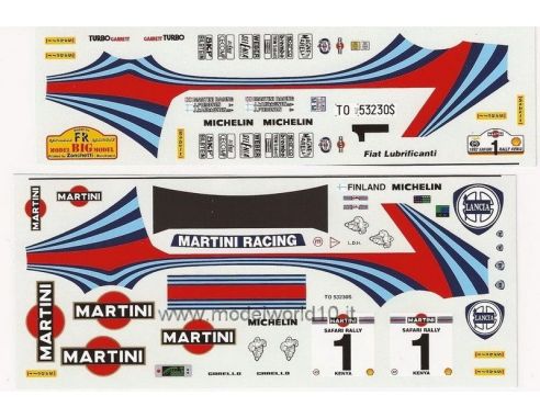 Big Model Racing 43 TK04 DELTONA MARTINI SAFARI 92 TRANSKIT Modellino