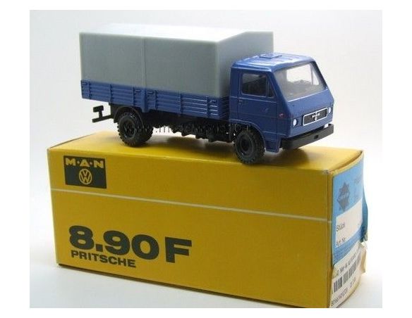 Conrad 3136 MAN VW 8.90 F CANVAS TRUCK 1/50 Modellino