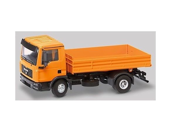 Conrad 67102 MAN TG-L 2AXLES 1/50 WITH LOW SIDE Modellino