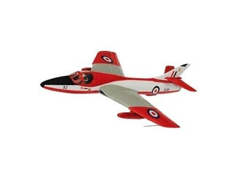 Corgi AA32715 HUNTER T7 RED AND WHITE 1/72 Modellino