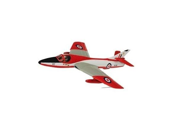 Corgi AA32715 HUNTER T7 RED AND WHITE 1/72 Modellino