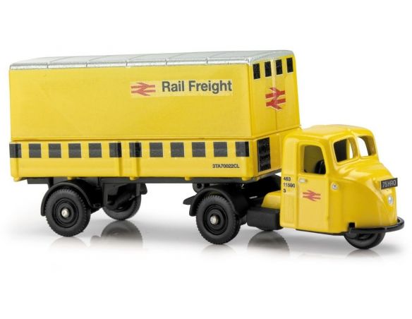 Corgi DG148023 SCAMMEL SCARAB-RAILFREIGHT 1/76 Modellino