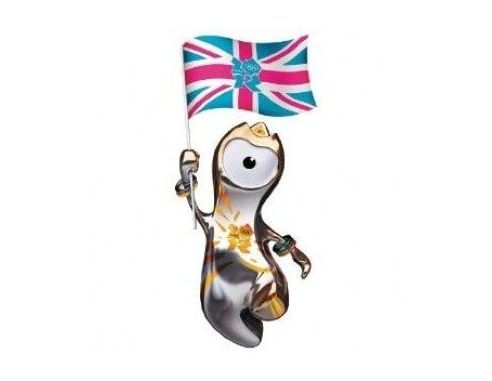 Corgi GS62103 WENLOCK WAVING FLAG FIGURINE Modellino